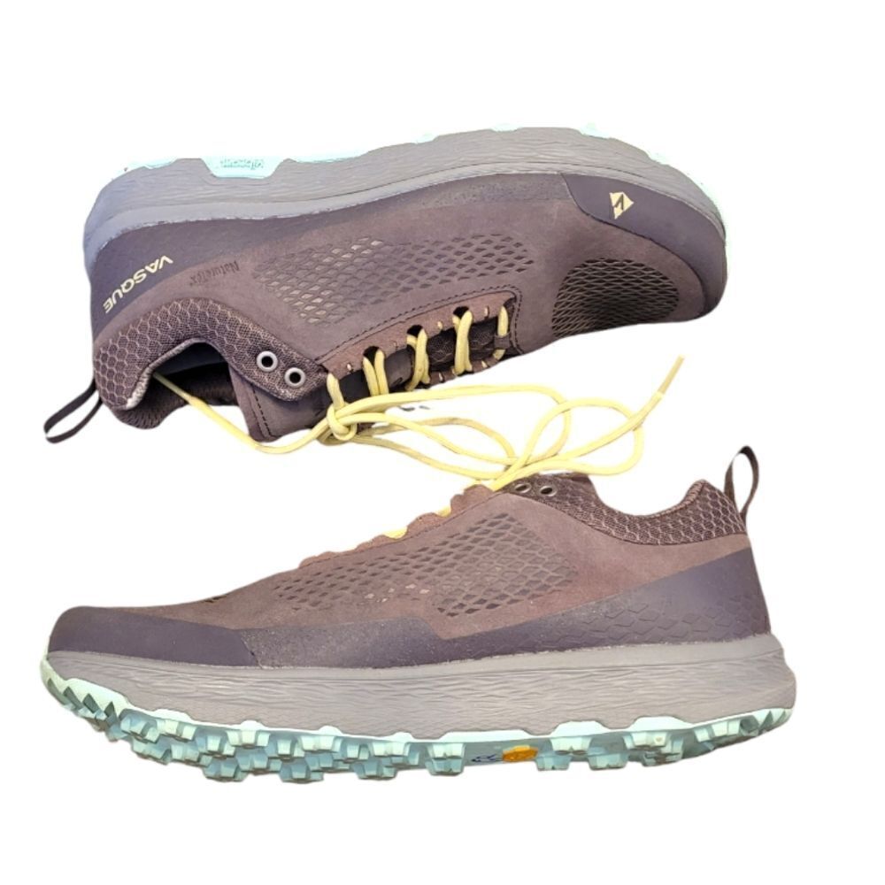Vasque Brown Breeze LT NTX Suede Low Hiking Shoes - Waterproof